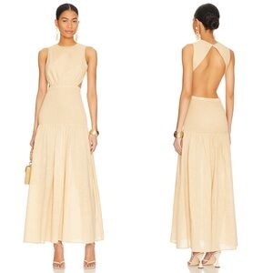 SNDYS Revolve Lottie Dress Open Back Size Medium